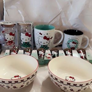 Hello kitty mugs shot glasses and tumblers and more!